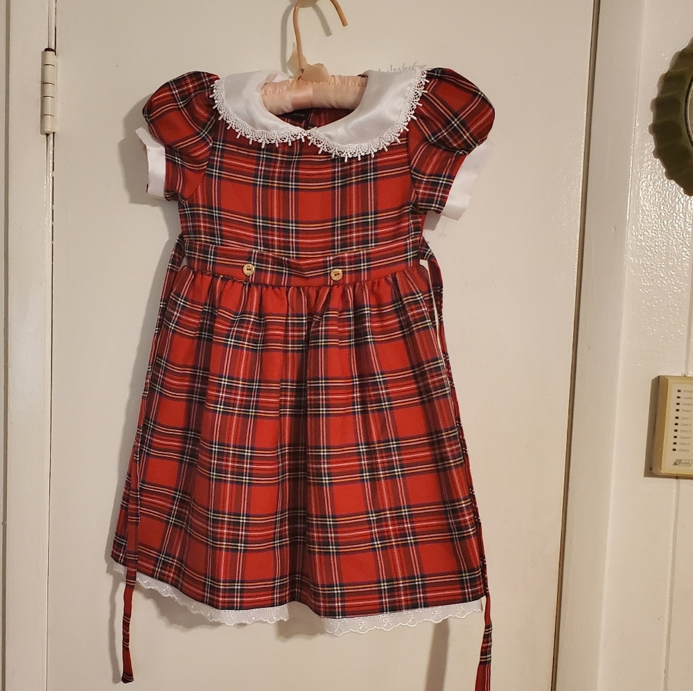 Royal Stewart Tarten Party Dress - size 3
